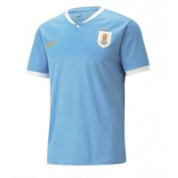 Camisa de Futebol Uruguai Equipamento Principal Mundo 2022 Manga Curta